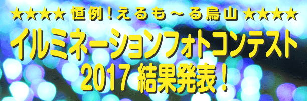 恒例！えるも〜る烏山　イルミネーション フォトコンテスト 2017 結果発表