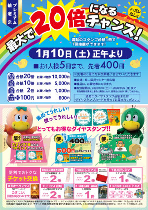 プレミアム抽選会